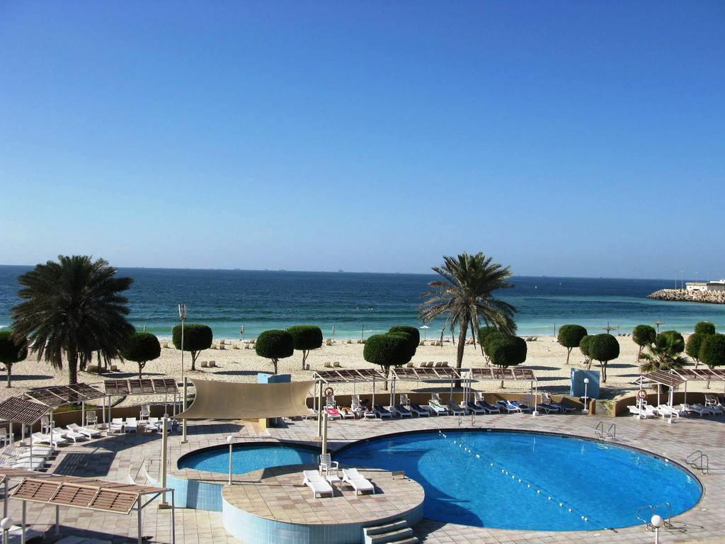 Golden Beach Motel Шарджа Экстерьер фото